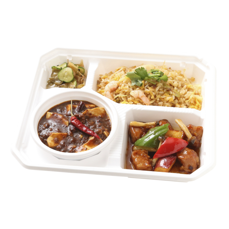 ハーフ楊州チャーハン＆麻婆豆腐弁当